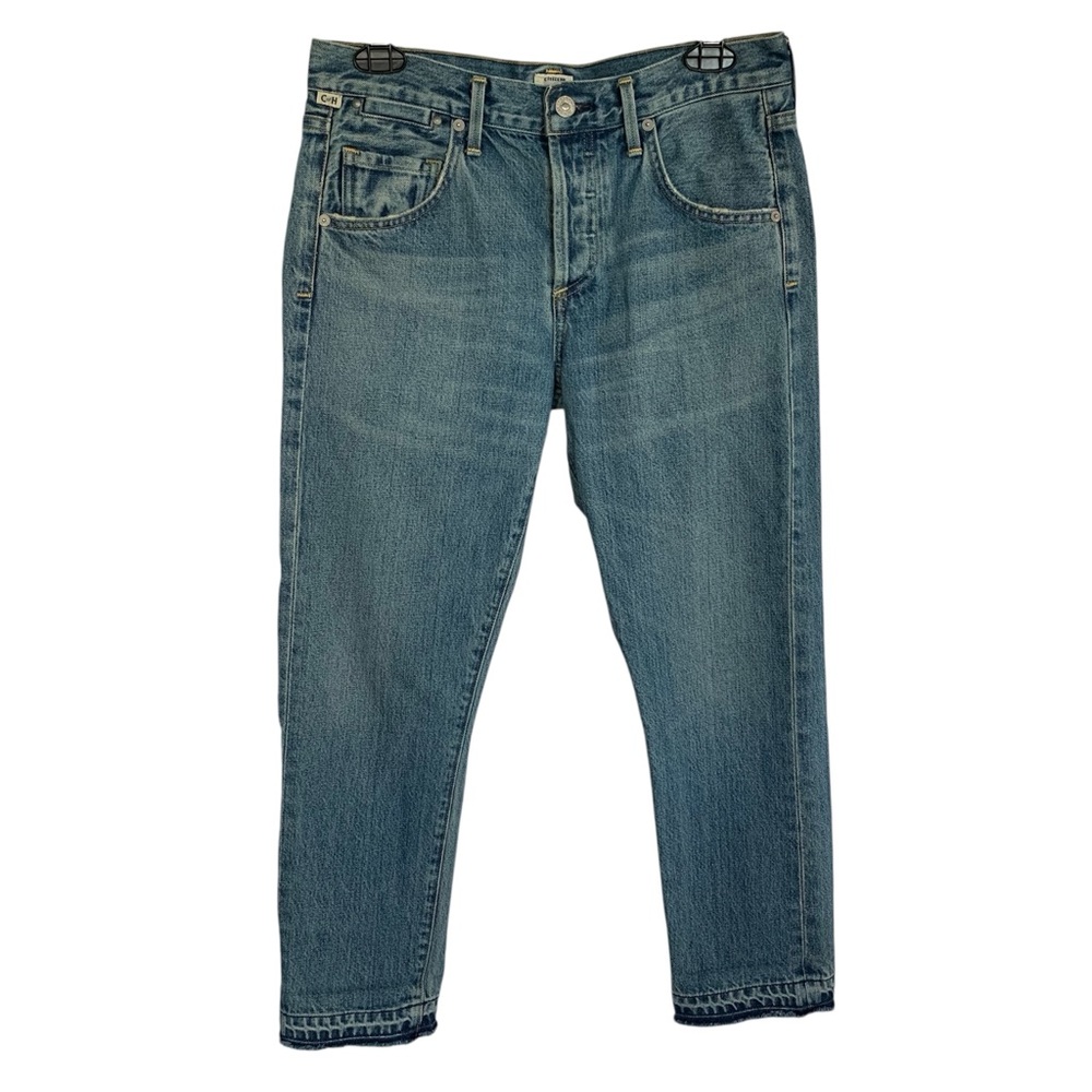 Citizens of Humanity Womens 25 Waist 30” Emerson Crop Slim Boyfriend Jeans Mid R